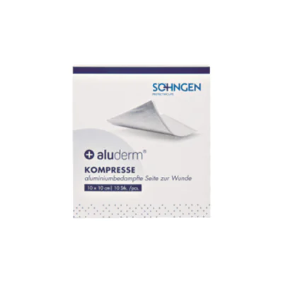 aluderm® Kompresse 10 x 10 cm (B x L) 10 St./Pack.