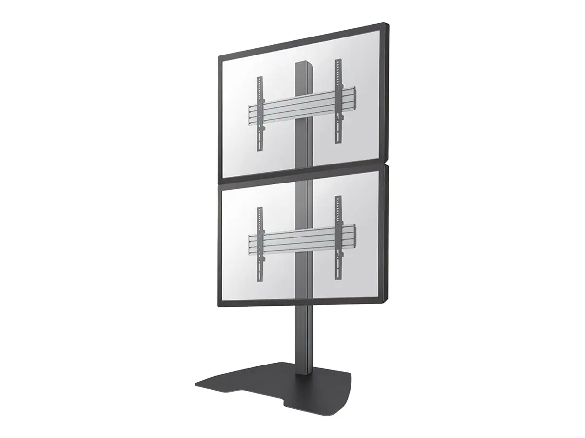 Neomounts NMPRO-S12 - Aufstellung - fest - für 1x1 Videowall - Schwarz - Bildschirmgröße: 81.3-165.1 cm (32"-65") - Bodenaufstellung