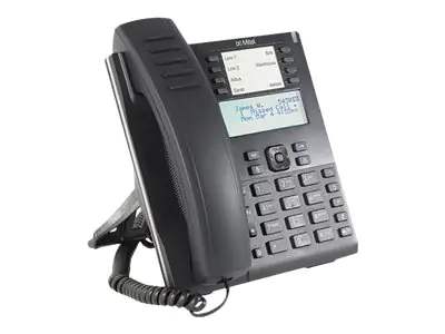Mitel MiVoice 6910 IP Phone - VoIP-Telefon mit Rufnummernanzeige - dreiweg Anruffunktion - SIP - 8 Leitungen