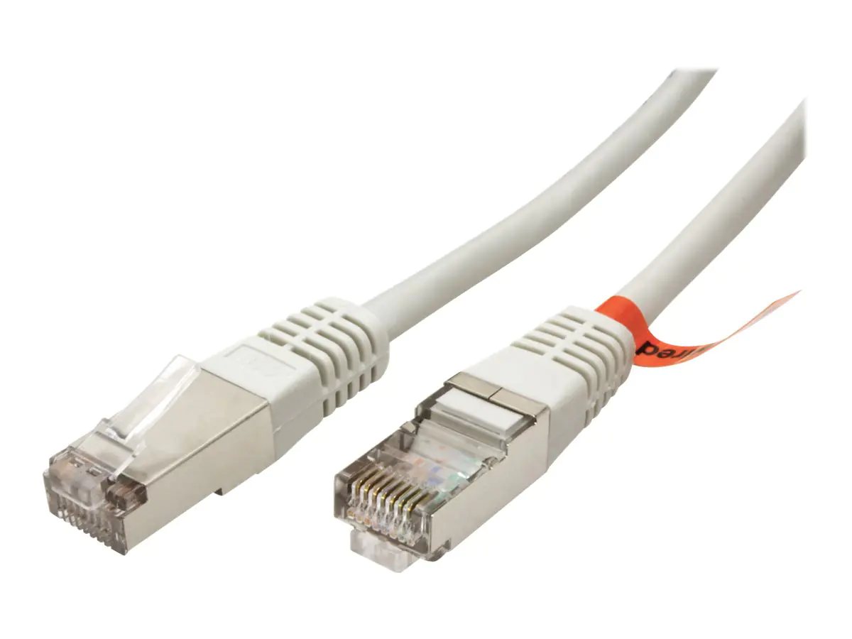 Roline - Crossover-Kabel - RJ-45 (M) zu RJ-45 (M) - 3 m - STP - CAT 5e - Grau