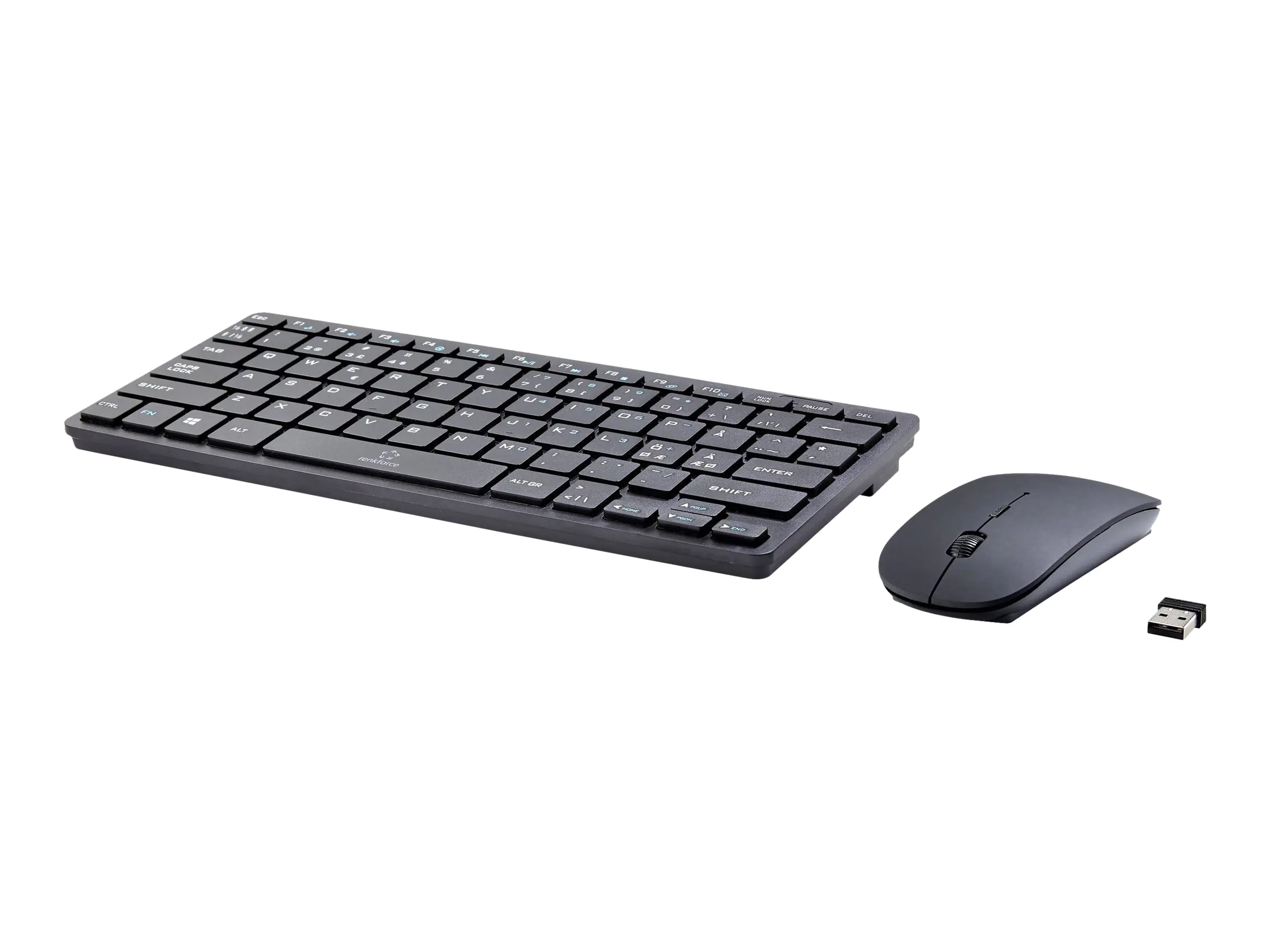 Conrad Electronic SE Renkforce RF-KMC-410 - Tastatur-und-Maus-Set