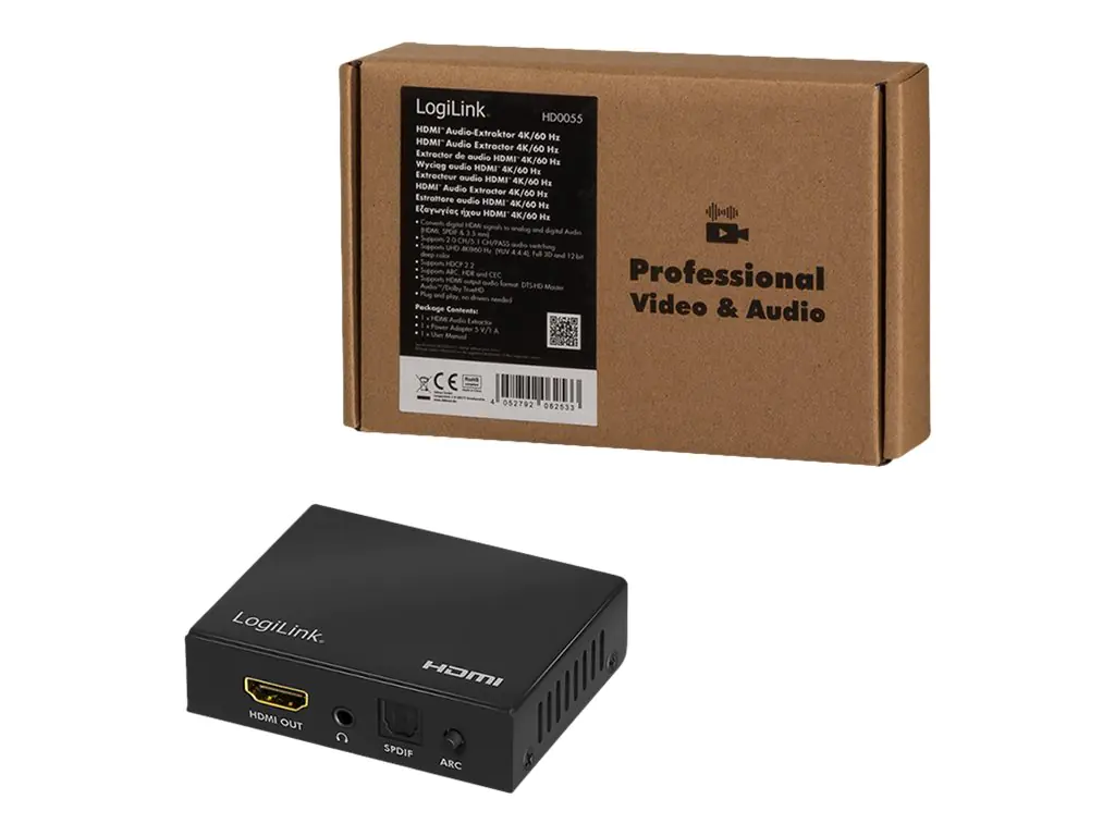 LogiLink - HDMI-Audiosignal-Extractor