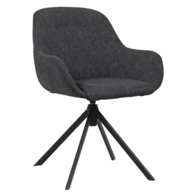 Paperflow Drehsessel SIRA 69 x 84 x 67 cm (B x H x T) 120kg 100 % Polyester anthrazit