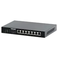 Intellinet - Switch - 2.5G Ethernet, 8-port - unmanaged - 8 x 10/100/1000/2.5G (PoE+) - Desktop, wandmontierbar - PoE+ (100 W)
