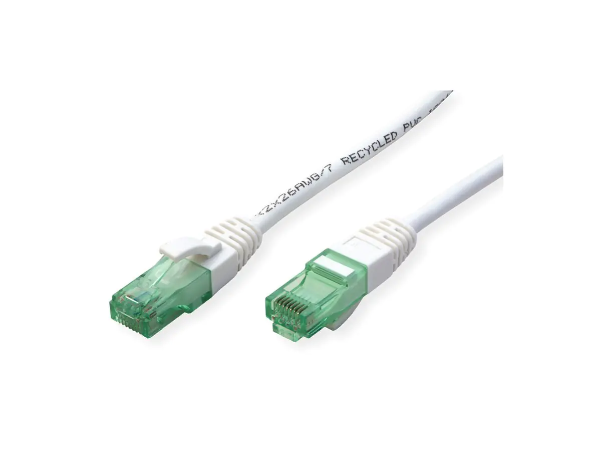 ROLINE RM UTP Patchkabel Kat6A/Kl.EA weiss 20m - UTP