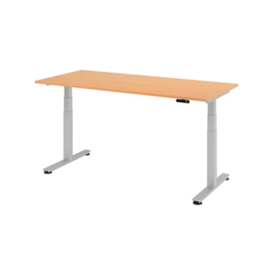 Hammerbacher Schreibtisch VXDSM19/6/S 180x80cm buche