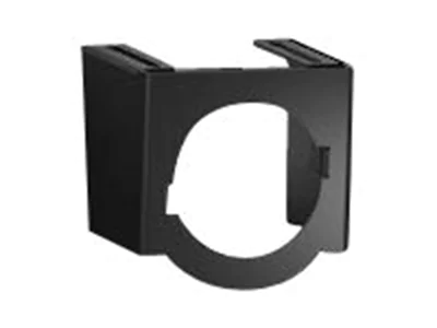 Bachmann PIX - Steckdosenhalter - 1 Modul - Schwarz, RAL 9005