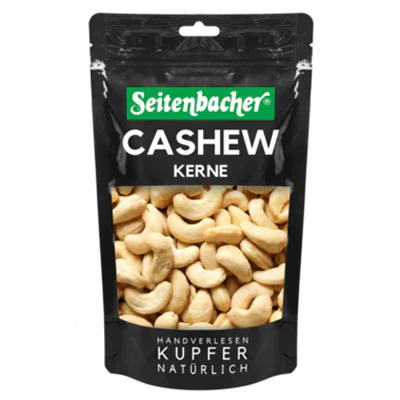 Seitenbacher Cashewkerne natürlich 225 g/Pack.