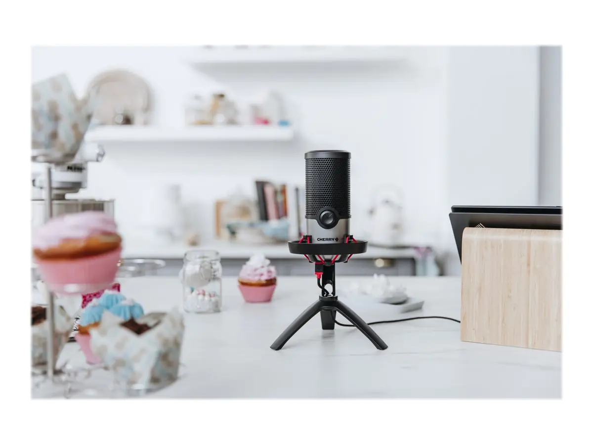 CHERRY UM 6.0 ADVANCED - Mikrofon - Schwarz, Silber
