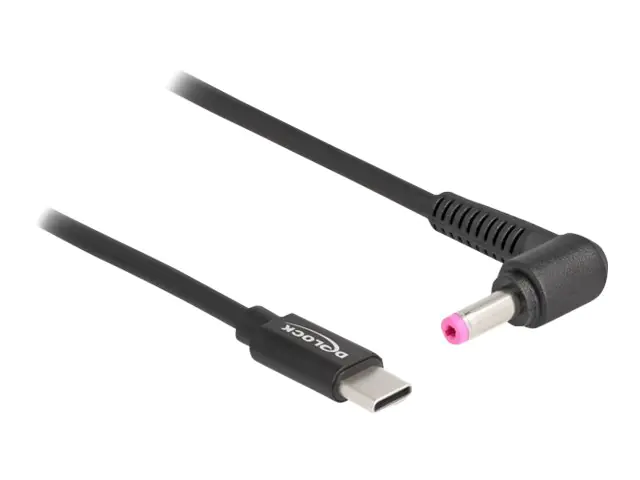 Delock Stromkabel - USB-C (M) zu Gleichstromstecker 4,8 x 1,7 mm (M)
