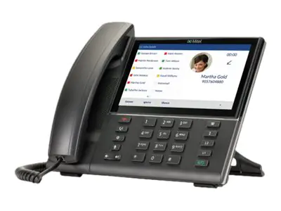 Mitel 6873 SIP Phone - VoIP-Telefon - dreiweg Anruffunktion - SIP, RTCP, RTP, SRTP - 24 Leitungen