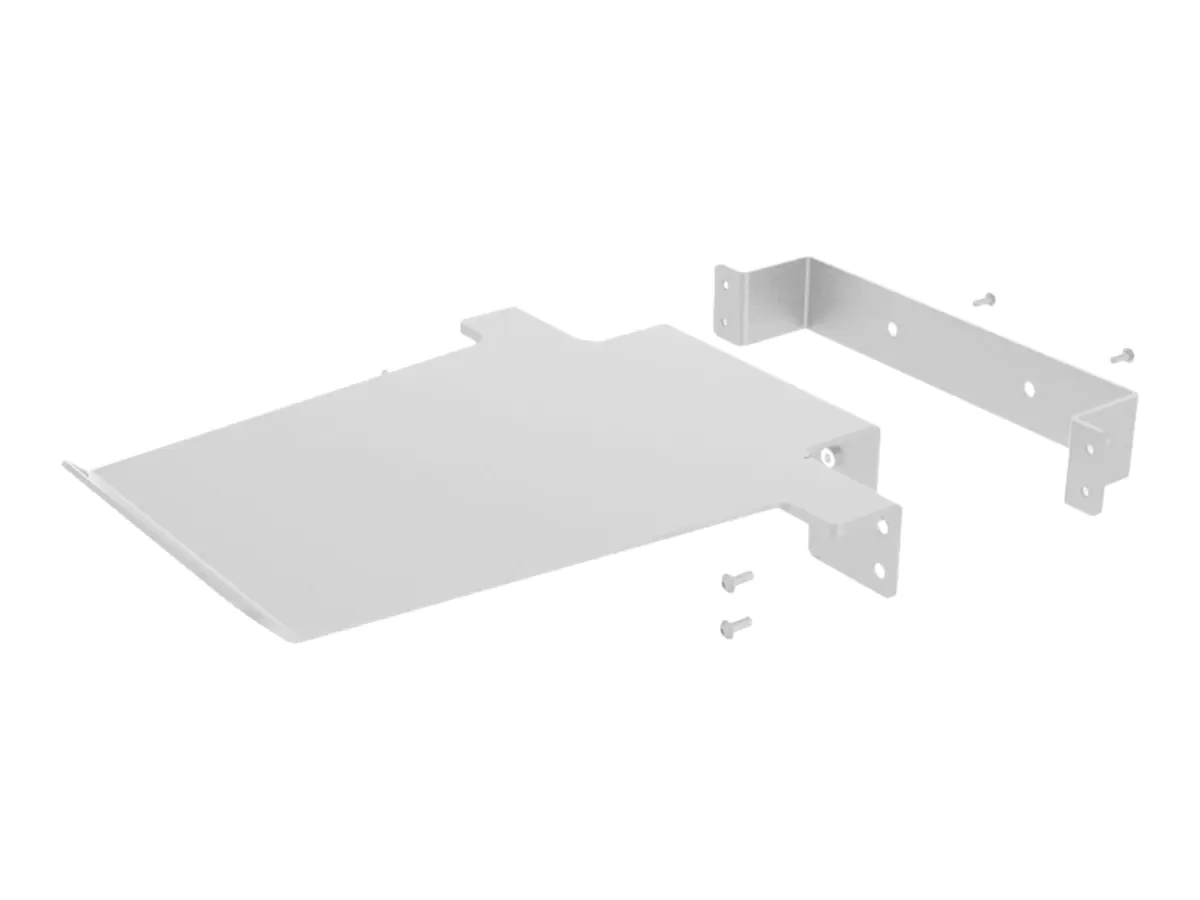 Compulocks Printer Tray for BrandMe Stand - Montagekomponente (Tablett) - schmal - für Drucker - hochwertiges Aluminium - weiß - Standfußmontage - für Compulocks BrandMe VESA Brandable Floor Stand For Tablets White, Space BrandMe Floor Stand