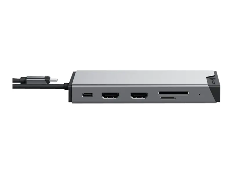 ALOGIC DV3 - Mini-Dock - USB-C - 2 x HDMI, VGA - 1GbE