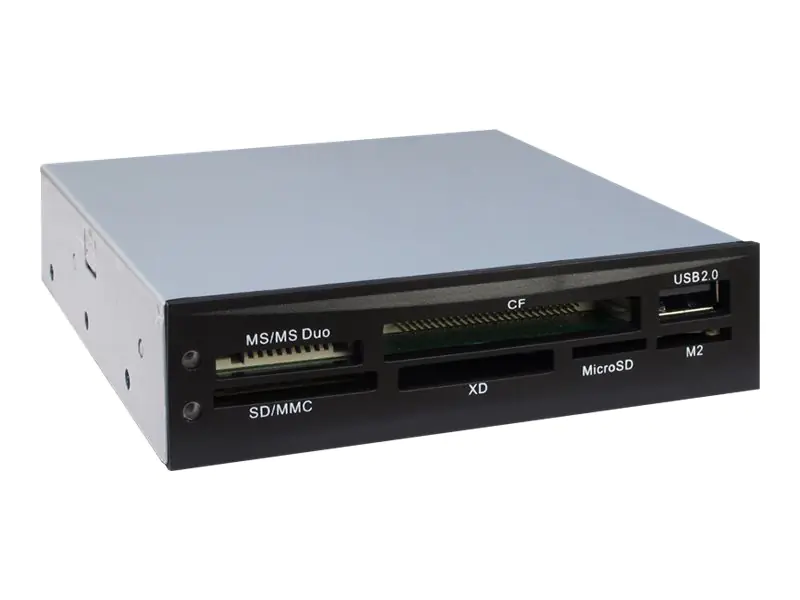 Inter-Tech Nitrox Multi Card Reader CI-02 - Kartenleser - 8,9 cm (3,5 Zoll) 88884088