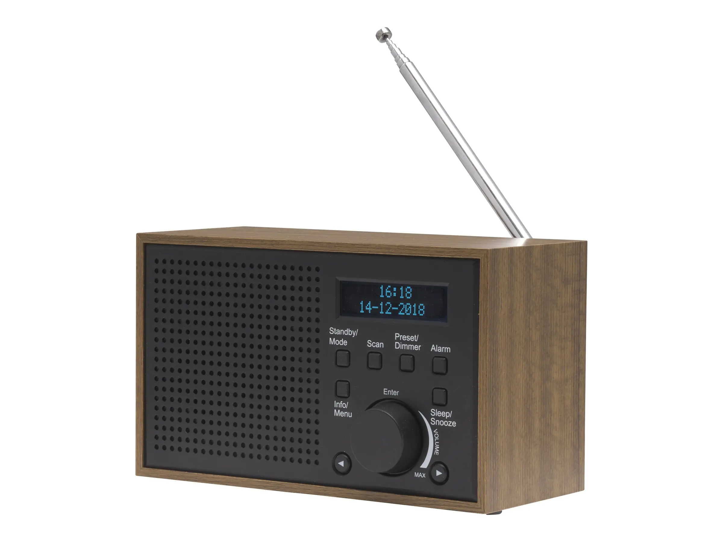 Inter Sales DENVER DAB-46 - Tragbares DAB-Radio - 2 Watt 111111000390