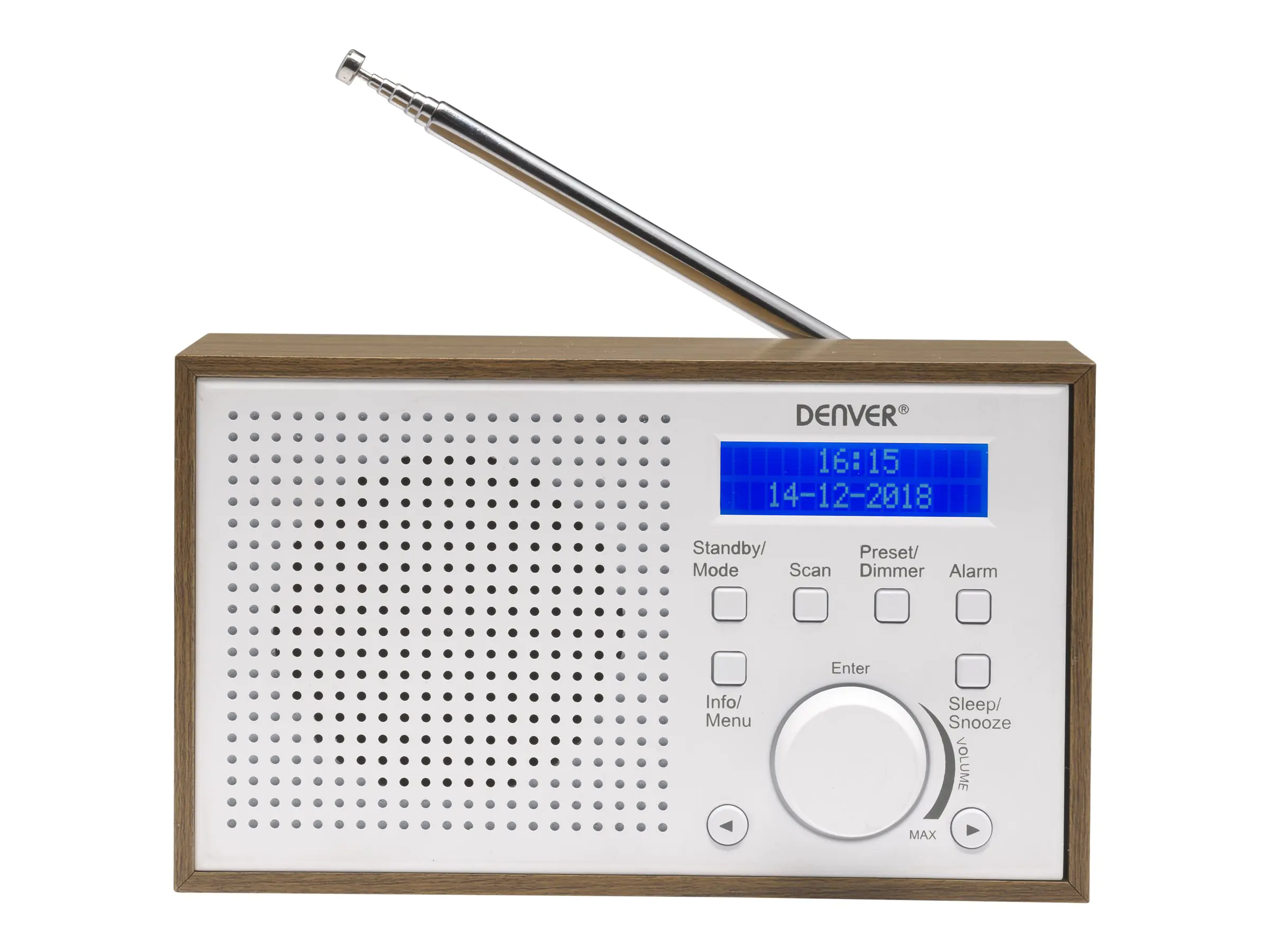 Inter Sales DENVER DAB-46 - Tragbares DAB-Radio - 2 Watt 111111000400