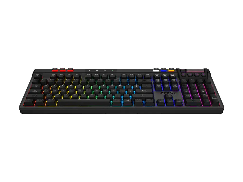 MSI Strike Pro W Silent DE Keyboard Black