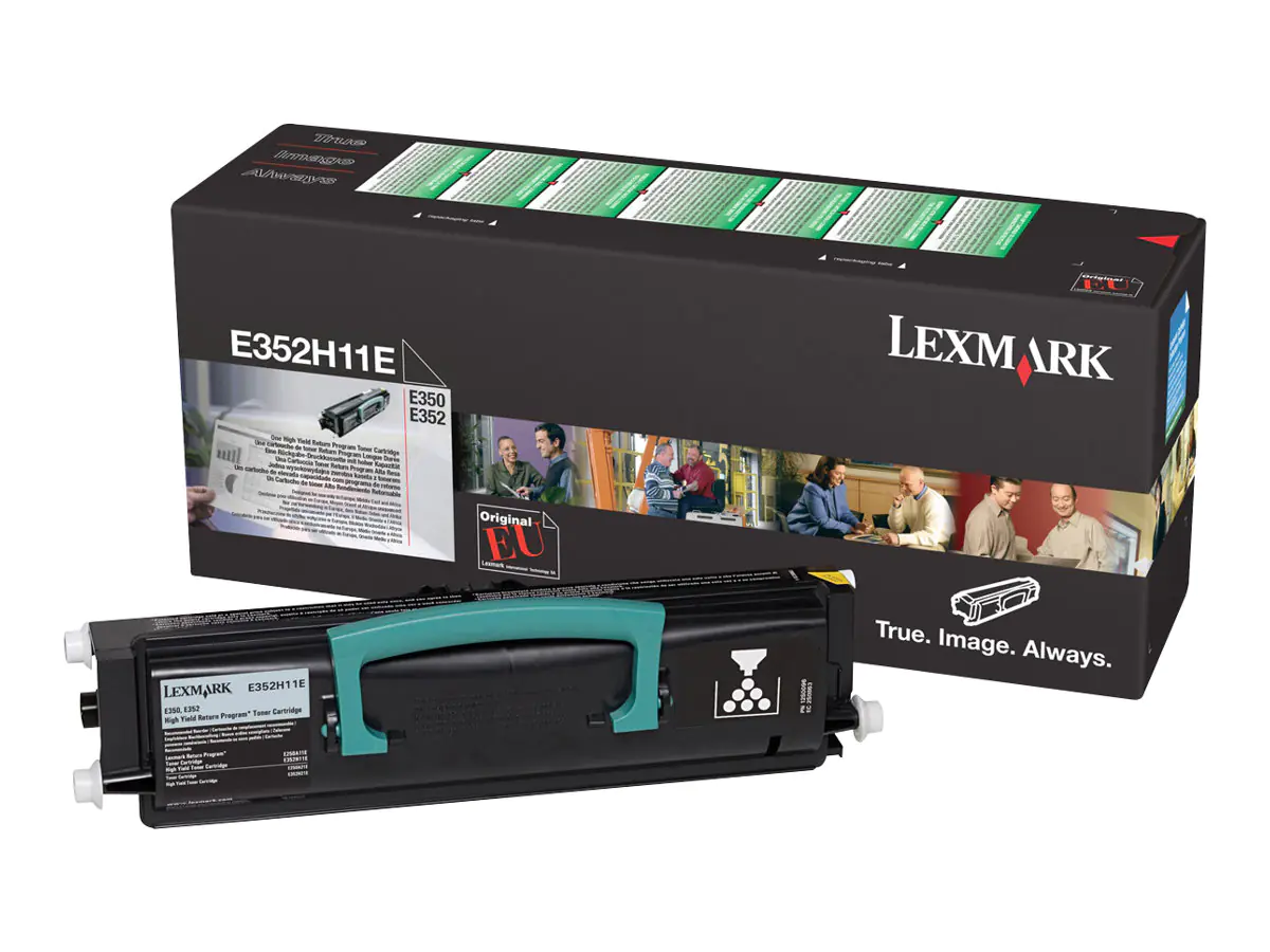 Lexmark - Hohe Ergiebigkeit - Schwarz - Original - Tonerpatrone LRP - für Lexmark E350d, E350dt, E352dn, E352dtn