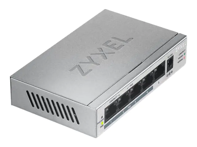 ZyXEL GS1005HP - Switch - unmanaged - 4 x 10/100/1000 (PoE+) GS1005HP-EU0101F