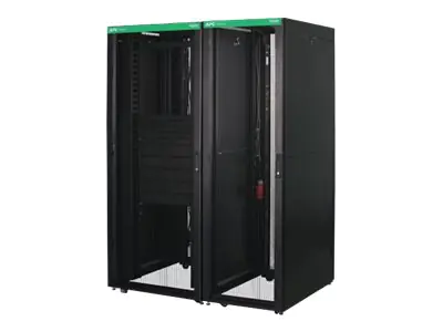 APC Easy Rack - Schrank Netzwerkschrank - Schwarz - 48U - 48.3 cm (19")