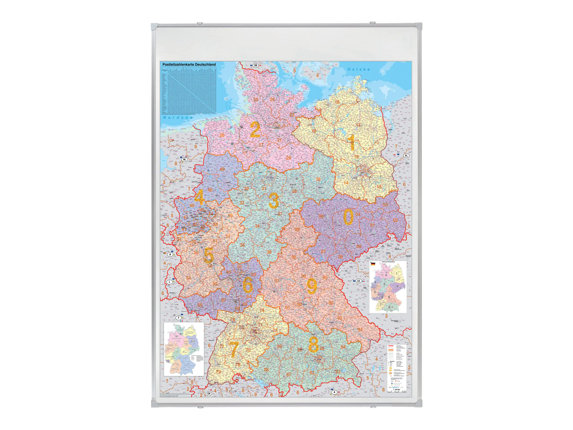 Franken GmbH FRANKEN - Trockenlösch-Kartentafel - Deutschland KA440M