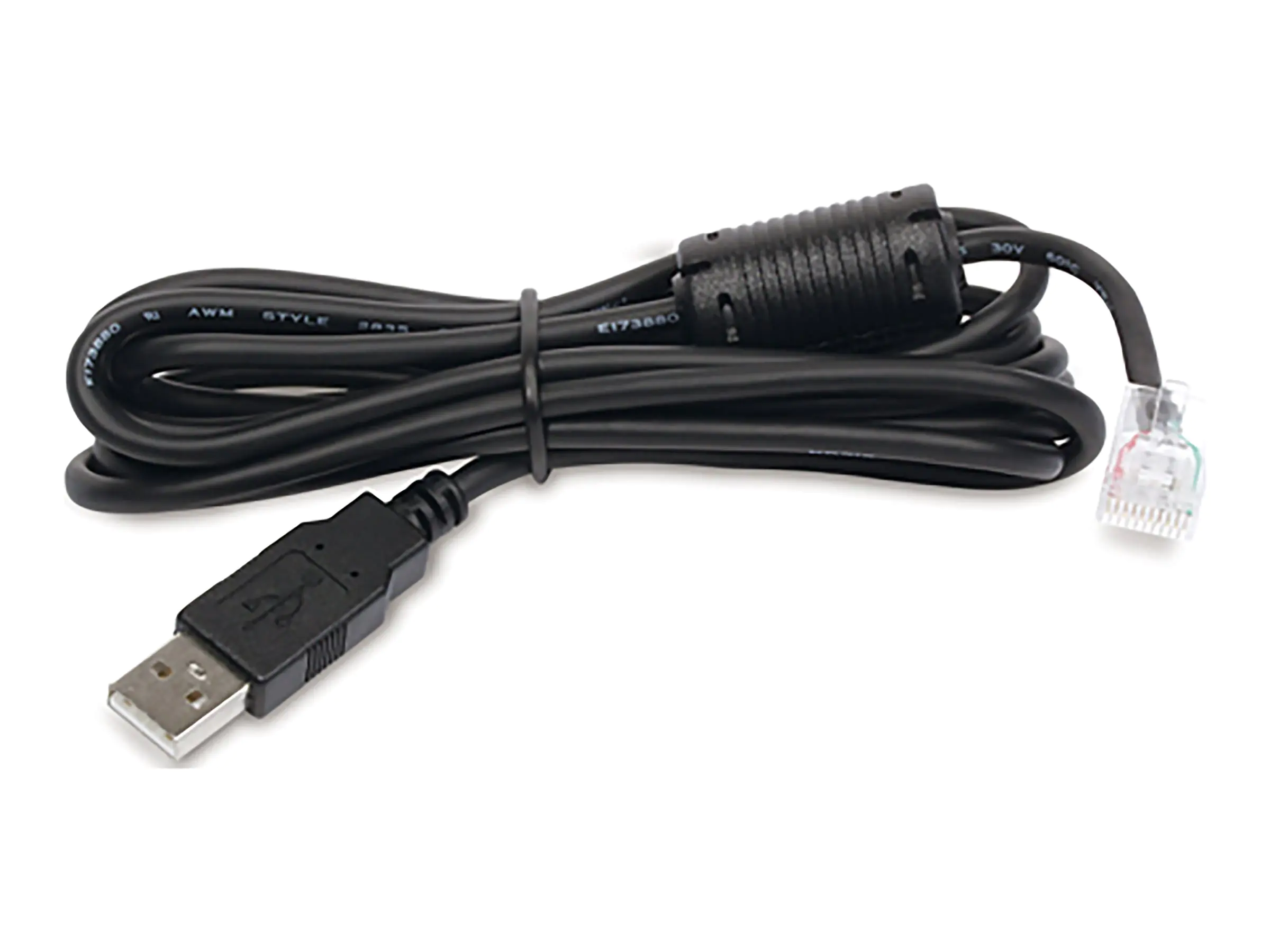 APC - USB-Kabel - USB (M) zu RJ-45 (10-polig) (M) - 1.8 m - Schwarz - für Back-UPS LS 500