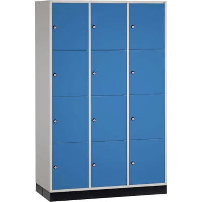 C+P Schließf.schrank 8470303S10006 12Fächer 1950x1220x600mm lgr/lbl