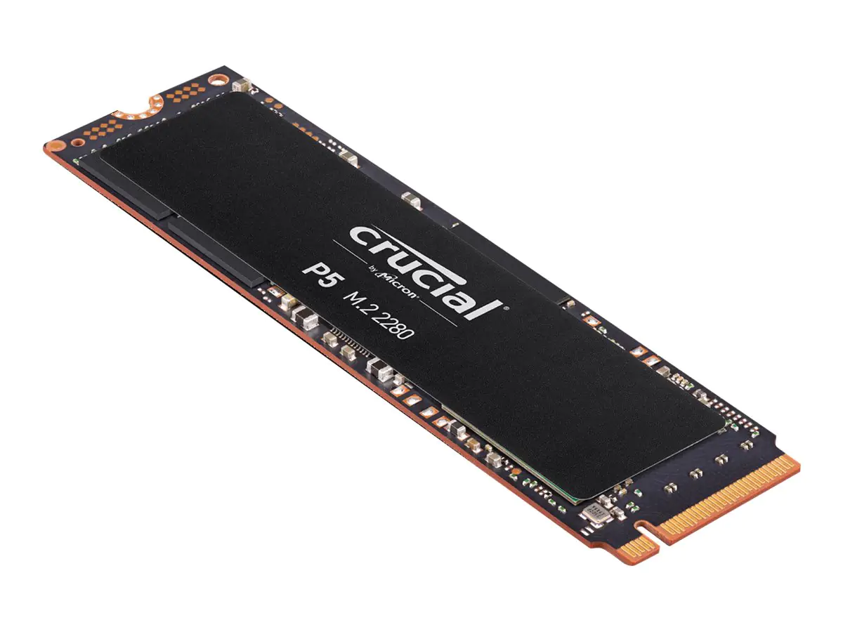 Crucial P5 - SSD - verschlüsselt - 1 TB - intern - M.2 2280 - PCIe 3.0 (NVMe)