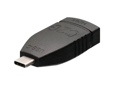 C2G 4K USB C to HDMI Adapter - Videoadapter - USB-C männlich zu HDMI weiblich - Schwarz - 4K Unterstützung