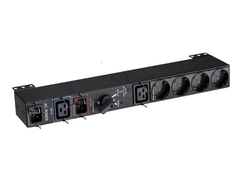 Eaton HotSwap MBP - Umleitungsschalter (Rack - einbaufähig) - Wechselstrom 220-240 V - 3000 VA - Ausgangsanschlüsse: 5 - 48.3 cm (19") MBP3KID
