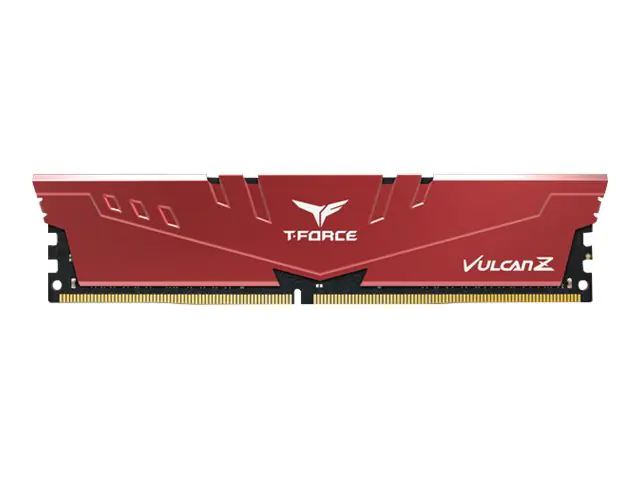 T-Force Vulcan Z - DDR4 - Kit - 32 GB: 2 x 16 GB - DIMM 288-PIN - 3600 MHz / PC4-28800 - CL18 - 1.35 V - ungepuffert - non-ECC - Rot