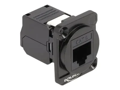 Delock D-Type - Netzwerk-Unterputzdose - RJ 87816