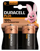 Duracell Alkaline batterij D 2 pack