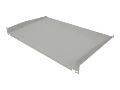 Intellinet 19" Cantilever Shelf, 1U, Shelf Depth 350mm, Non-Vented, Max 25kg, Grey, Three Year Warranty - Rack - Regal - RAL 7035 - 1U - 48.3 cm (19")