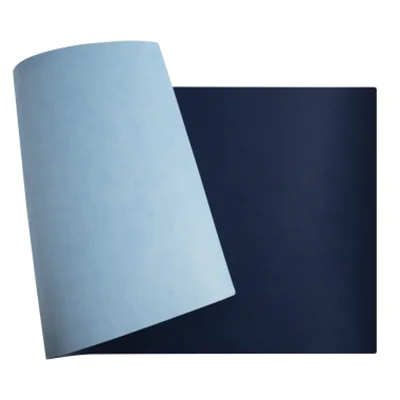 Exacompta Schreibunterlage 90 x 43 cm (B x H) ohne Folienauflage Polyurethan marineblau/himmelblau