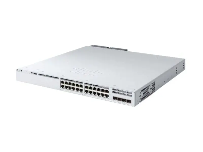 Cisco Catalyst 9300L - Network Advantage - Switch - L3 - 24 x 10/100/1000 + 4 x 10 Gigabit SFP+ (Uplink) - an Rack montierbar