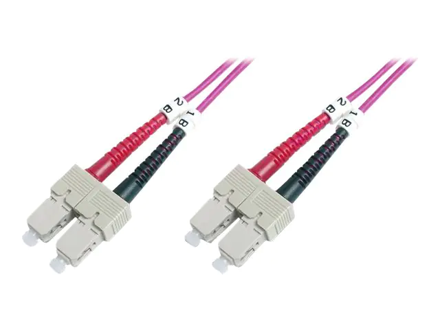 Digitus LWL Multimode Patchkabel, OM4, SC / SC