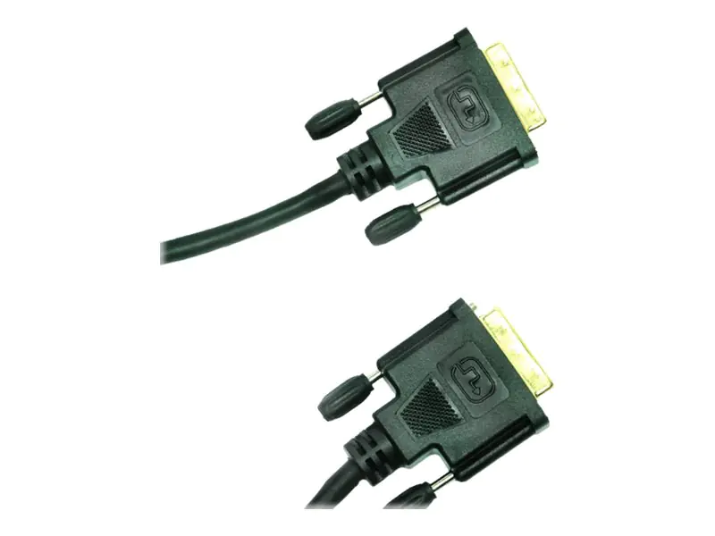 Jou Jye Computer AVC 131 - DVI-Kabel - DVI-D (M) bis DVI-D (M) - 7.5 m - Schwarz