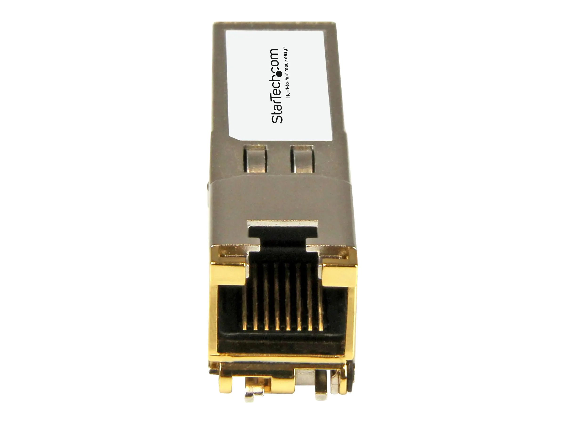 StarTech AR-SFP-10G-T-ST Transceiver Modul (SFP+ Module, 100/1000/10000Base-TX Arista Networks kompatibel, Kupfer, RJ-45 mit DDM) - SFP (Mini-GBIC)-Transceiver-Modul (gleichwertig mit: Arista Networks AR-SFP-10G-T) - 10GbE - 10GBase-T - RJ-45 - bis zu 30