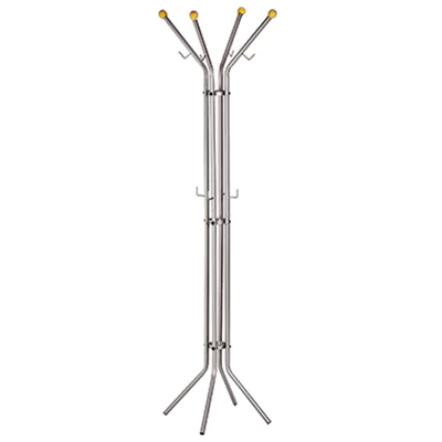 ALCO Garderobenständer 2800 52x180x52cm silber