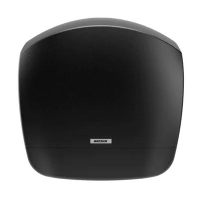 Katrin Toilettenpapierspender Gigant S 23,9 x 24,5 x 15,1 cm (B x H x T) Kunststoff schwarz