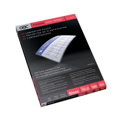 GBC Folientasche HighSpeedPouch IB049033 DIN A4 80mic 100 St./Pack.