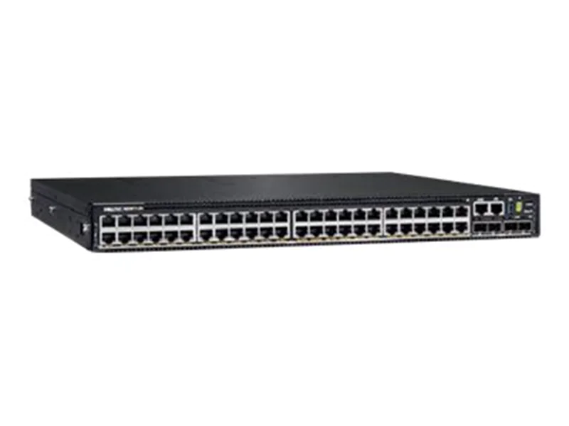 Dell PowerSwitch N2248PX-ON - Switch - L3 - managed - 24 x 10/100/1000/2.5G (PoE+) + 24 x 1/2.5G (PoE++) + 4 x 25 Gigabit SFP28 - Luftstrom von vorne nach hinten - an Rack montierbar - PoE++ - CAMPUS Smart Value