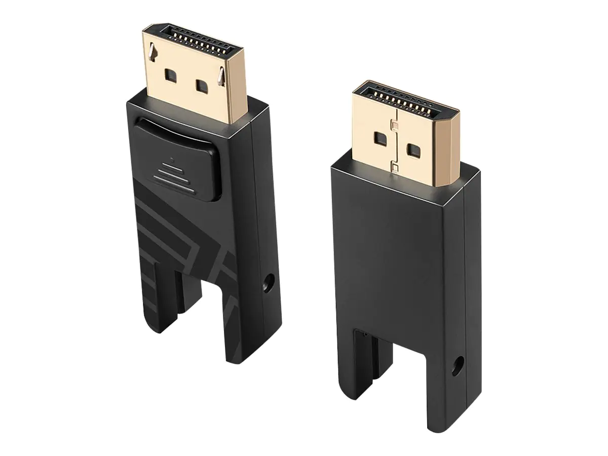 Lindy - DisplayPort-Kabelsatz - Mini DisplayPort (M) zu Mini DisplayPort (M) - DisplayPort 1.4 - 20 m - 8K Unterstützung - Schwarz