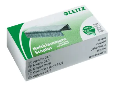 Esselte Leitz Heftklammern - 24/8 - Packung mit 1000 55710000