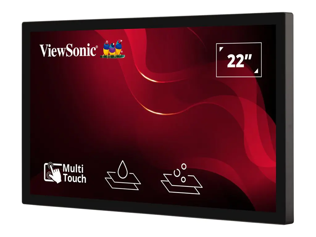 ViewSonic XF2230, 54,6 cm (21.5"), 1920 x 1080 Pixel, Full HD, 210 cd/m², Projiziert-kapazitiv (PCAP), 7H