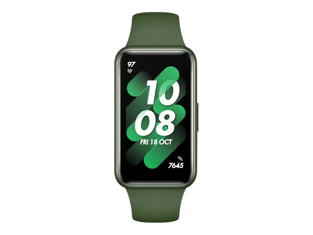 Huawei Band 7 - Grün - Aktivitätsmesser mit Riemen - Anzeige 3.7 cm (1.47") - Bluetooth - 16 g