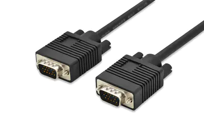 ASSMANN - VGA-Kabel - HD-15 (VGA) (M) zu HD-15 (VGA) (M) - 1.8 m - Schwarz