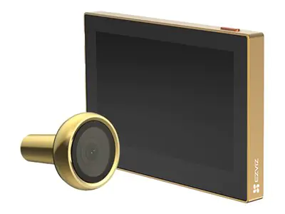 Ezviz The HP2 is a wire-free smart peephole camera with2200mAh rechargeable lithium - Netzwerk