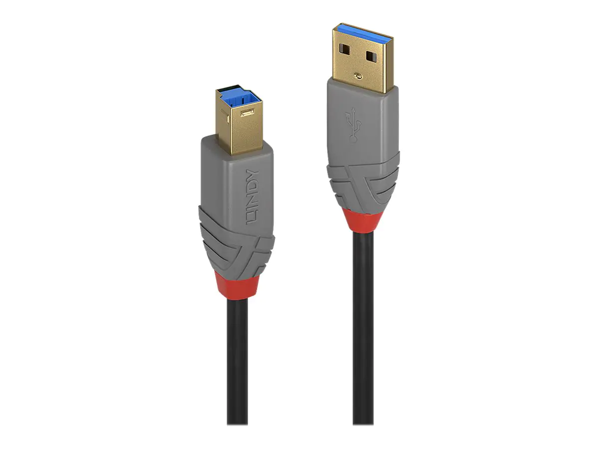 Lindy Anthra Line - USB-Kabel - USB Typ A (M) zu USB Type B (M) - USB 3.0 - 5 m